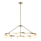 Lindy Pendant 12-Light Champagne Gold