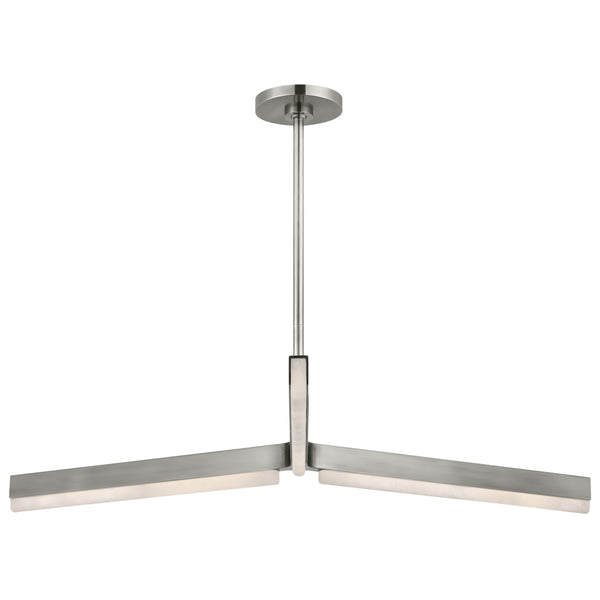 Linea Chandelier Antique Nickel By Visual Comfort Modern