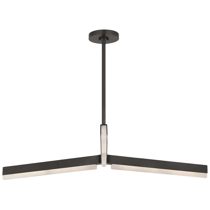 Linea Chandelier Bronze By Visual Comfort Modern