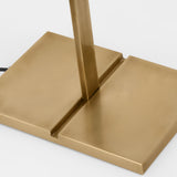 Linea Floor Lamp Hand Rubbed Antique Brass By Visual Comfort Modern  - Detailed View2