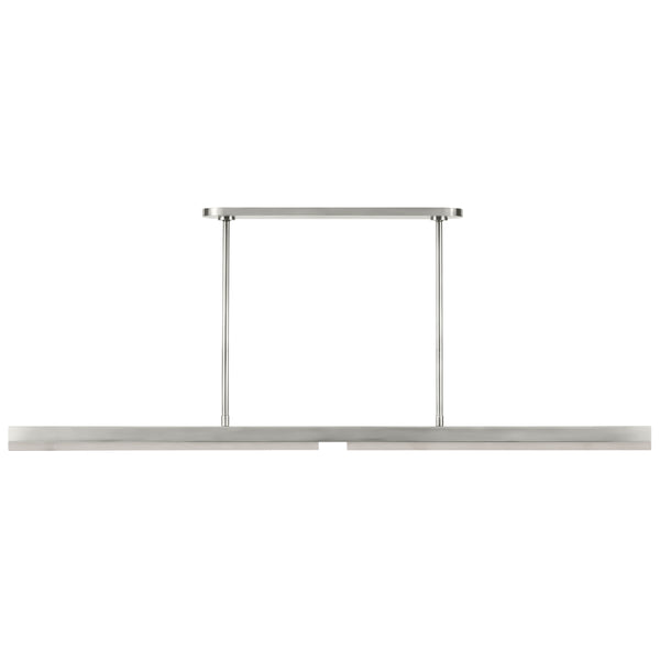 Linea Linear Suspension Light Antique Brozne By Visual Comfort Modern - Front View1