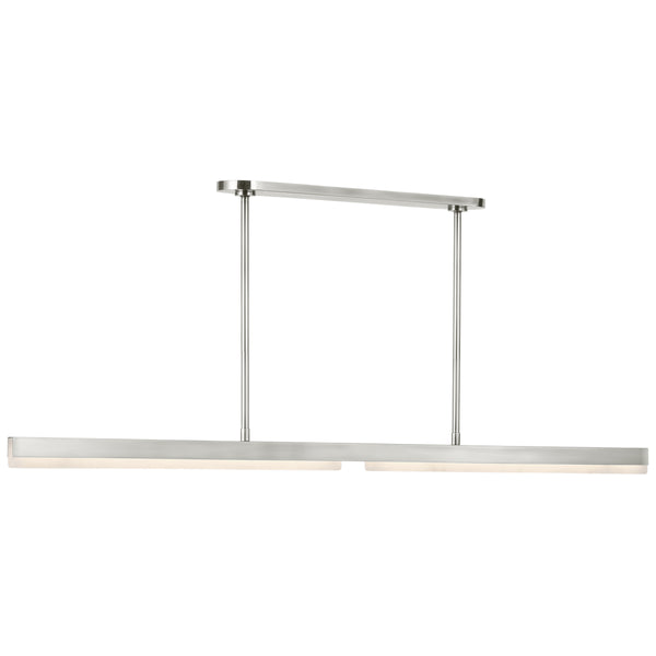 Linea Linear Suspension Light Antique Brozne By Visual Comfort Modern