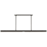 Linea Linear Suspension Light Bronze By Visual Comfort Modern - Front View1