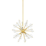 Linnea Chandelier - Aged Brass