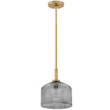 Lisette Pendant Light Lacquered Brass By Lark Living - Front View1