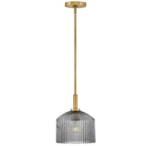 Lisette Pendant Light Lacquered Brass By Lark Living - Front View2