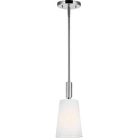 Lismore Mini Pendant — 5", Polished Nickel