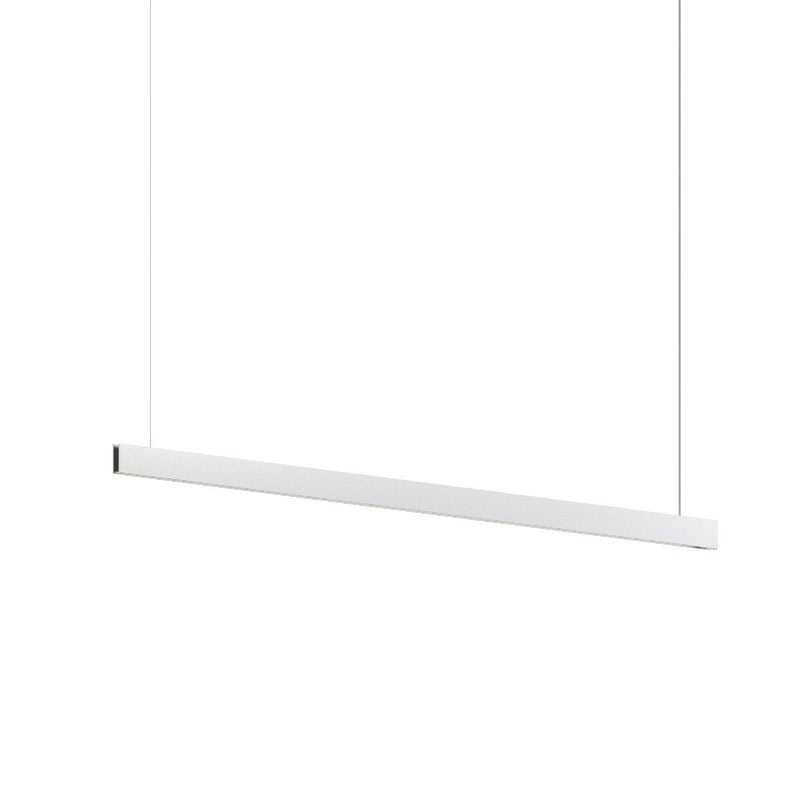 Lithe 2 Sided Linear Pendant Natural Anodized Large By Sonneman