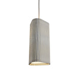 Living Hinges Narrow Pendant By Accord Lighting, Finish: White