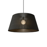 Living Hinges Taper Drum Pendant By Accord Lighting, Finish: Charcoal