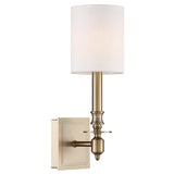 Lloyd One Light Sconce By Crystorama - Side View