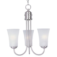 Logan Chandelier Satin Nickel by Maxim Lighting