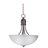 Logan Invert Bowl Pendant Oil Rubbed Bronze by Maxim Lighting