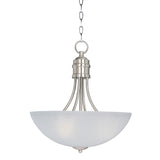 Logan Invert Bowl Pendant Satin Nickel by Maxim Lighting