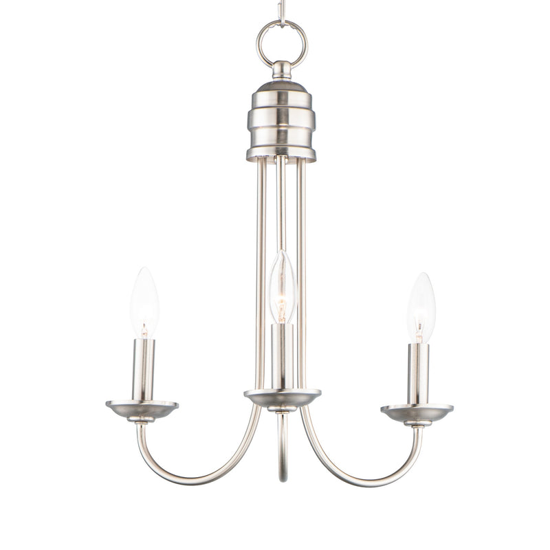 Logan Multi-Light Pendant Satin Nickel by Maxim Lighting