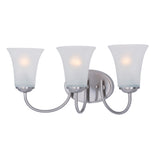 Logan Vanity Light Satin Nickel by Maxim Lighting