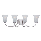 Logan Vanity Light Satin Nickel by Maxim Lighting