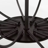 Lois Chandelier Medium Aged Iron By Visual Comfort Studio - Detailed View1