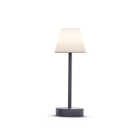 Lola Slim Portable Table Lamp Anthracite By New Garden