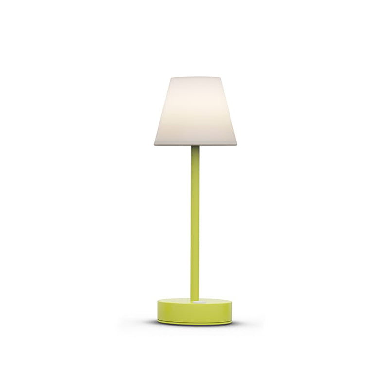 Lola Slim Portable Table Lamp Lime By New Garden