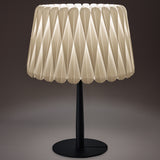 Lola Table Lamp Ivory White Matte Black By LZF Lamps - With Light