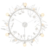 Lolli Chandelier Textured Plaster By Lark Living - Down View
