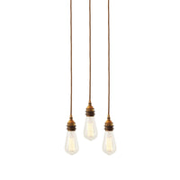 Lome Cluster - Antique Brass