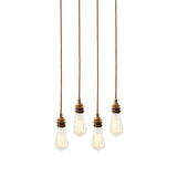 Lome Cluster - Antique Brass
