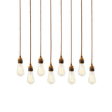 Lome Cluster - Antique Brass
