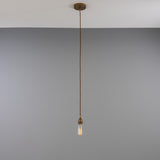 Lome Twisted Pendant - Antique Brass