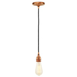 Lome Twisted Pendant - Polished Copper