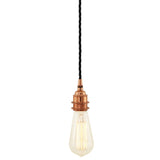 Lome Twisted Pendant - Polished Copper