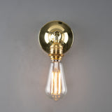 Lome Vintage Industrial Wall Light Polished_Brass