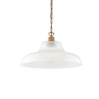 London Prismatic Railway Pendant - Antique Brass