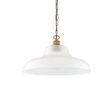 London Prismatic Railway Pendant - Antique Brass