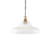 London Prismatic Railway Pendant - Antique Brass