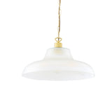 London Prismatic Railway Pendant - Satin Brass