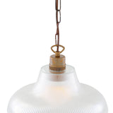 London Railway Pendant - Antique Brass