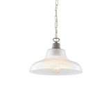 London Railway Pendant - Antique Silver