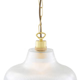 London Railway Pendant - Polished Brass
