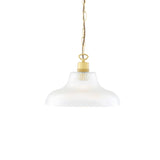 London Railway Pendant - Satin Brass