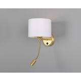 Longford Wall Light - Satin Brass