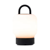 Loome Battery Table Lamp - Anthracite, side view