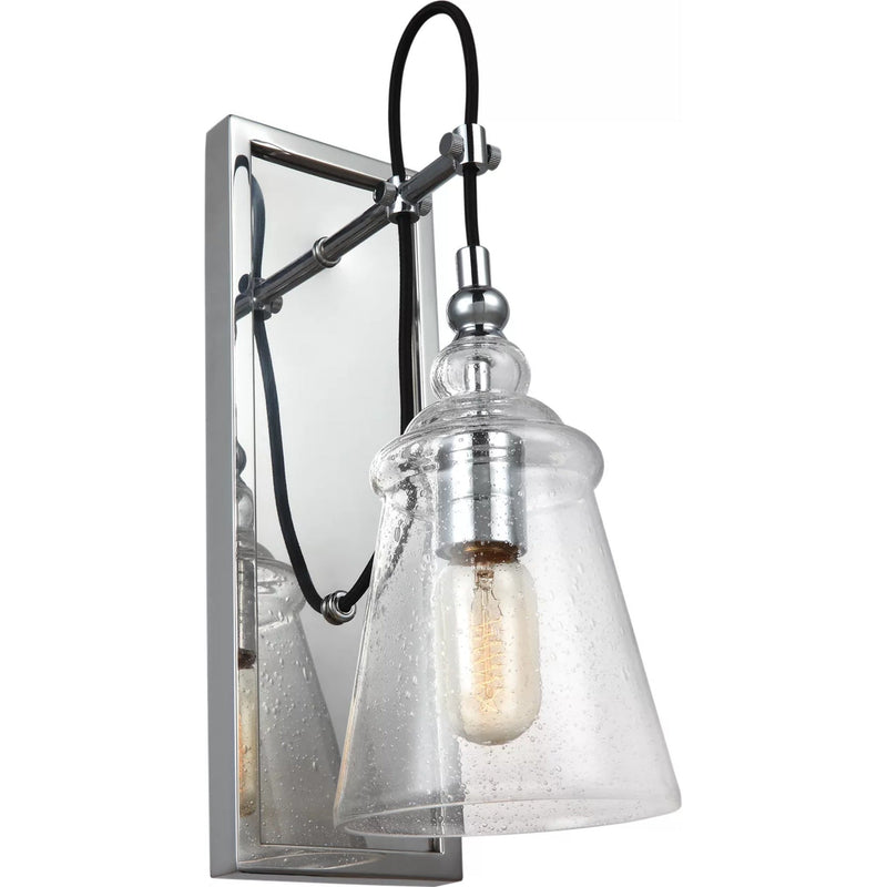 Loras Wall Sconce — Chrome