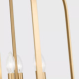 Loretto Large Lantern Satin Brass By Generation Lighting - Detailed View3
