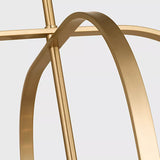 Loretto Large Lantern Satin Brass By Generation Lighting - Detailed View4