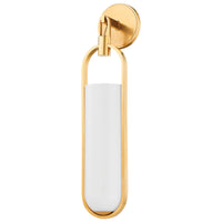 Lorimer Wall Light Aged Brass By Hudson Valley