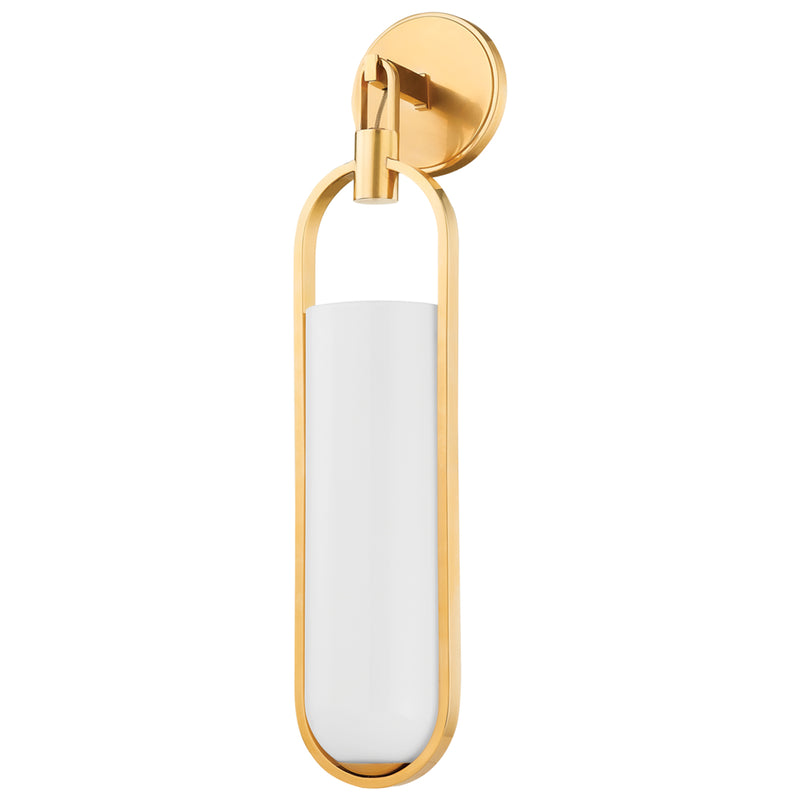 Lorimer Wall Light Aged Brass By Hudson Valley
