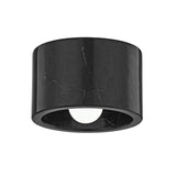 Loris Flush Mount - Black Marble by Hudson Valley