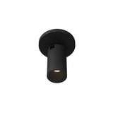 Lorna Adjustable Ceiling Mount — 6 Inch (2 Inch Dia.), Black